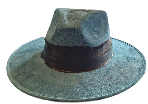 Indiana Fedora - Leander - Petrol, Unisex