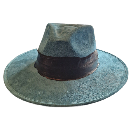 Indiana Fedora - Leander - Petrol, Unisex