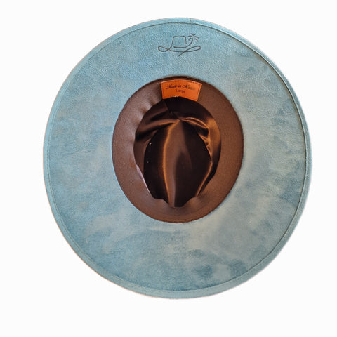 Indiana Fedora - Leander - Petrol, Unisex