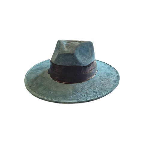 Indiana Fedora - Leander - Petrol, Unisex