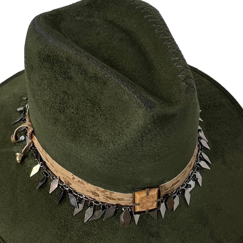 Indiana Explorer - Charles - Olive Green, Men - M