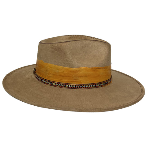 Indiana Fedora - Leo - Camel, Unisex - M