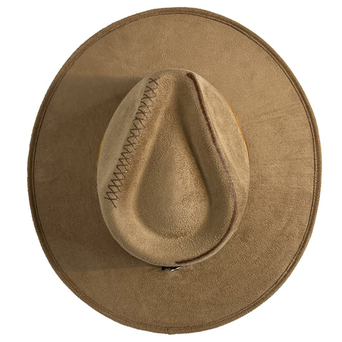 Indiana Fedora - Leo - Camel, Unisex - M