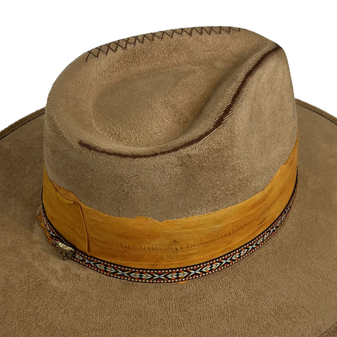 Indiana Fedora - Leo - Camel, Unisex - M