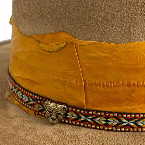 Indiana Fedora - Leo - Camel, Unisex - M