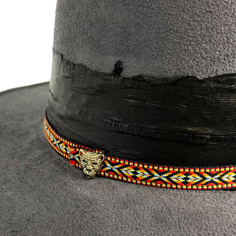 Indiana Fedora - Leo - Gray, Unisex - M