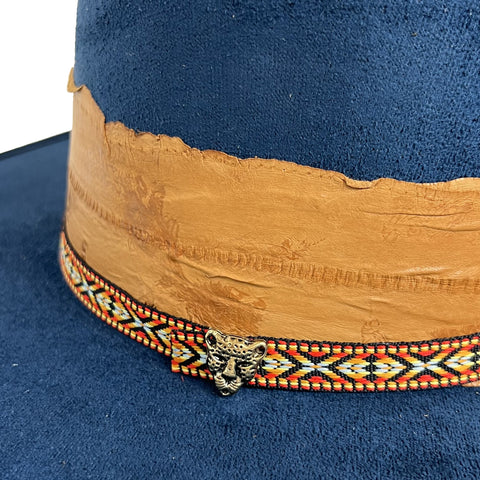 Indiana Fedora - Leo - Midnight Blue, Unisex - M