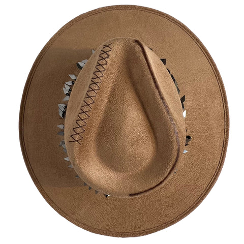Indiana Fedora - Cleo - Camel, Unisex - M