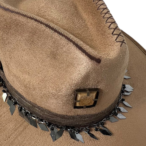 Indiana Fedora - Cleo - Camel, Unisex - M