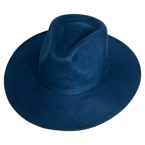 Indiana Fedora - Midnight Blue, Unisex - M
